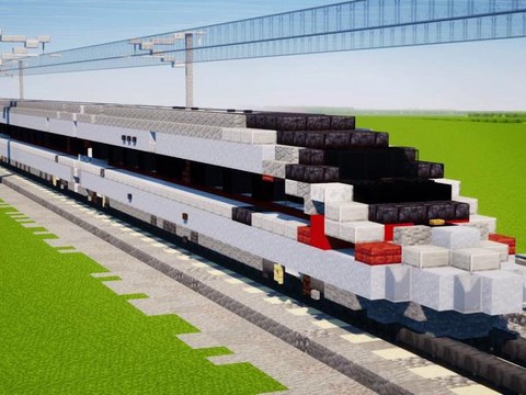 我的世界怎么做高铁[图1]